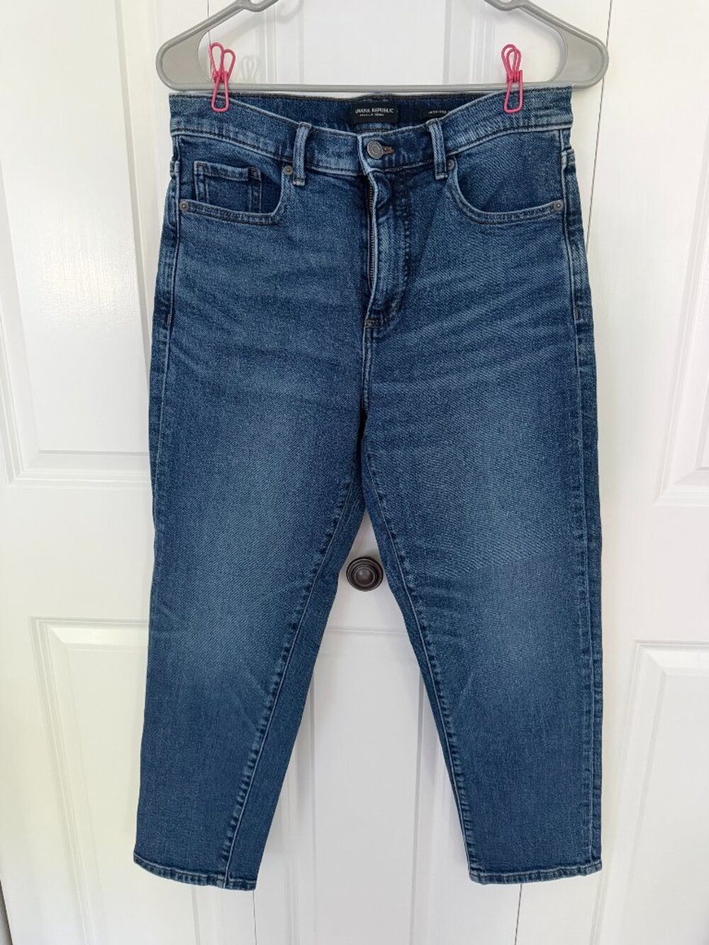 Banana Republic Women's High Rise Straight Leg Size 30 Denim Jeans